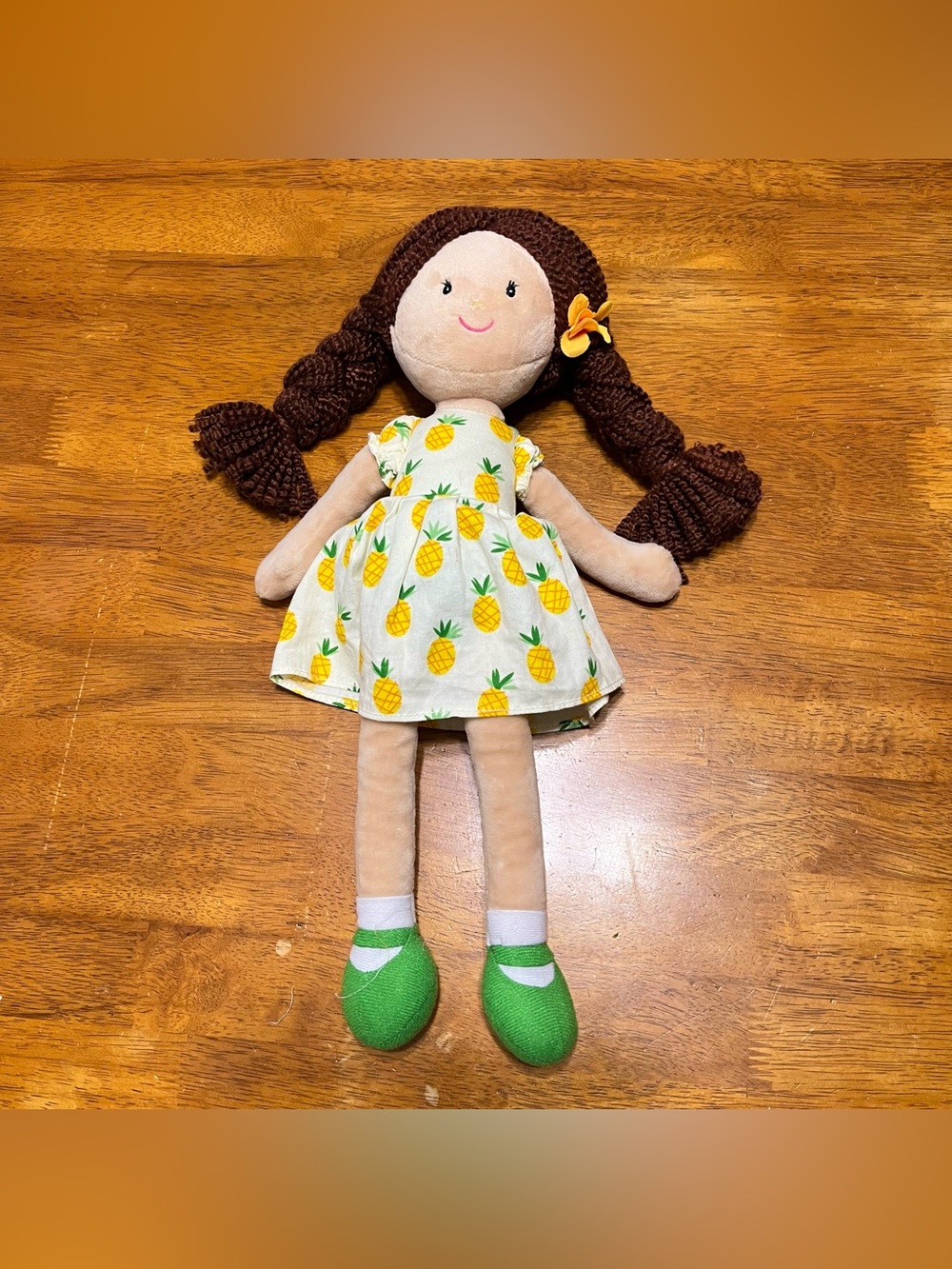 Ganz Fresh & Fruity 16" Pineapple Plush Rag Doll